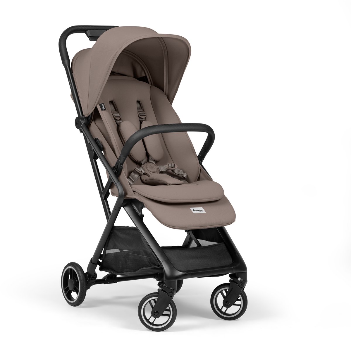 hauck Fly N Care - Supercompacte reisbuggy voor reislustige ouders - Mocha