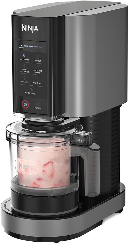 Ninja NC302EU, Traditionele ijsmachine, 0,473 l, 2 kommen, Zwart, 165 mm, 270 mm