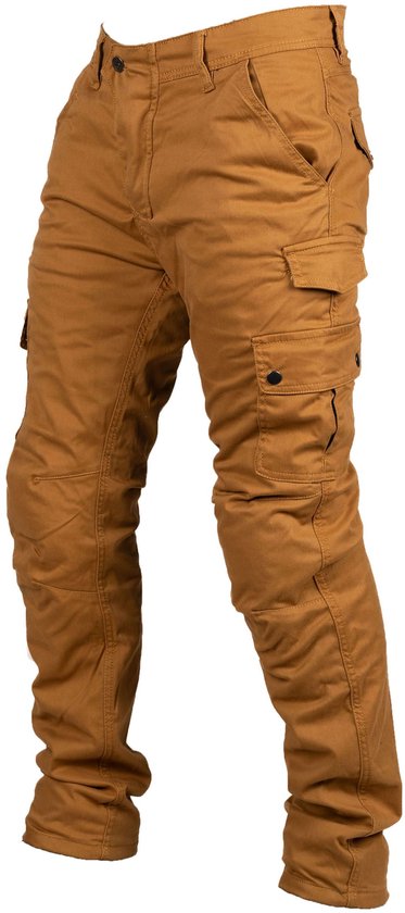 Pantalon moto ROE Homme 4 saisons Camel L Homologué CE par MOTOBLOUZ