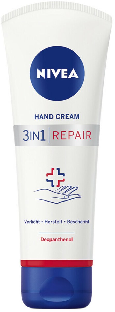 NIVEA Handcrème Repair - 3 x 100 ml - Voordeelverpakking