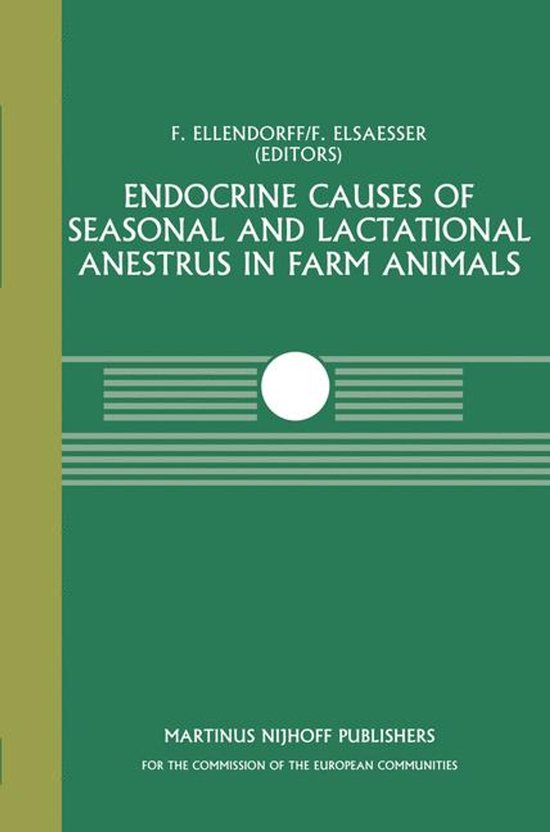 Endocrine Causes of Seasonal and Lactational Anestrus in Far ... - cover