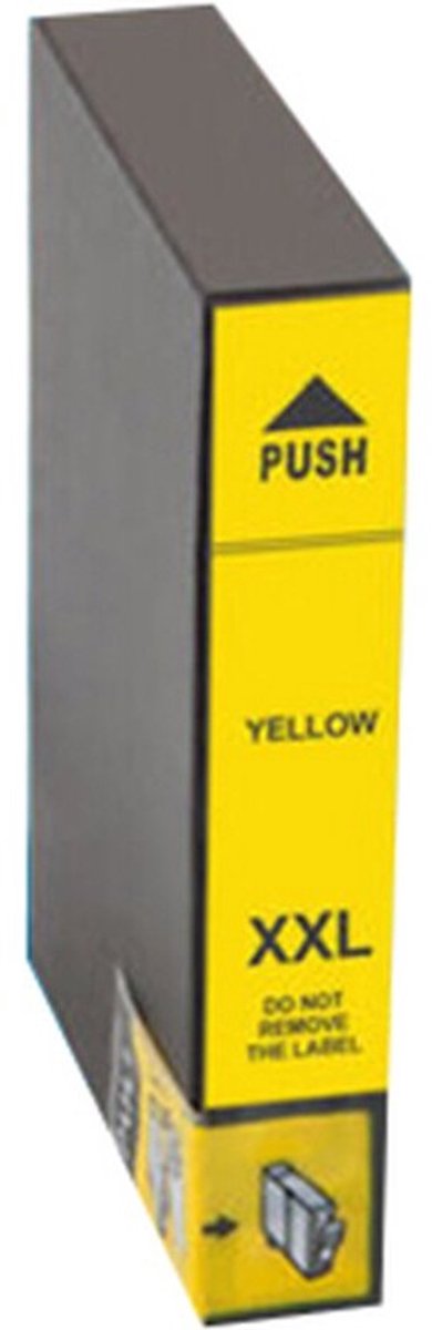 33XL Geel Huismerk Inkt Cartridge | Compatible met Epson 33XL Geel | Geschikt voor Epson Expression Home series XP-530, XP-630, XP-635, XP-830, Premium series XP-530, XP-540, XP-630, XP-635, XP-640, XP-645, XP-7100, XP-830, XP-900