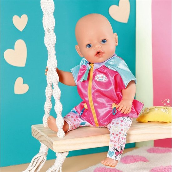 Puppenkleidung für 36-43 c Baby Puppen, Polyester Outfit it antel