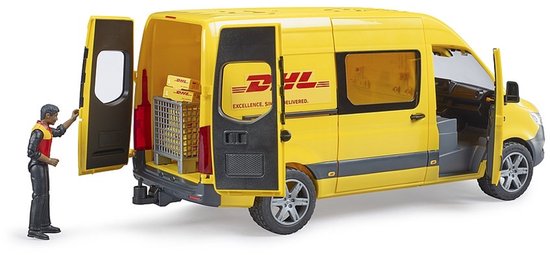 BRUDER MB Sprinter DHL van BRUDER — afbeelding 3