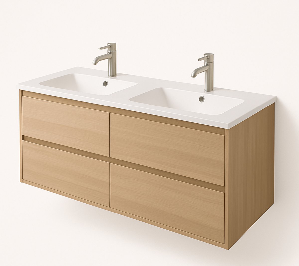 LINEA UNO - Kode 120 - Eiken - Badmeubel - - 301604
