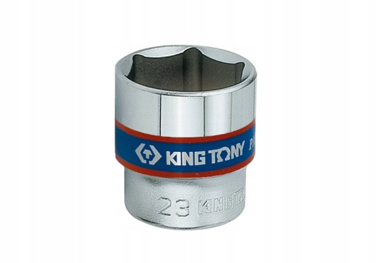 King Tony Dopsleutel 3/8" 13mm 6-kant Cr-V Kort