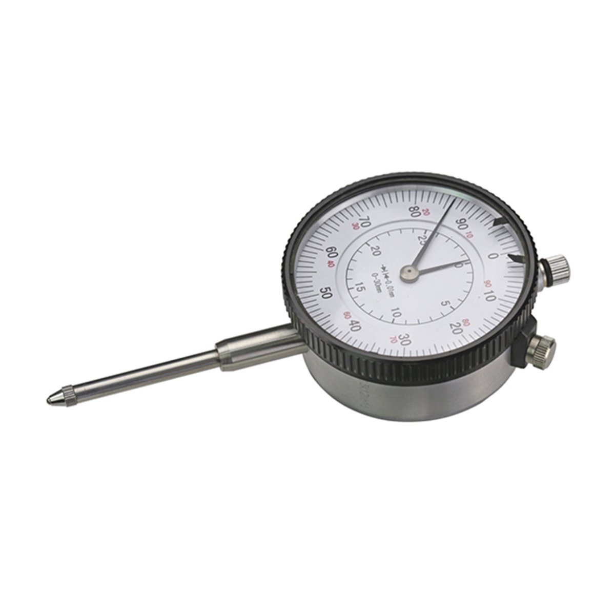 SELVA-meetklok met tolerantiemarkeringen, Ø 58 mm, meetbereik 30 mm, nauwkeurigheid: 34 µm