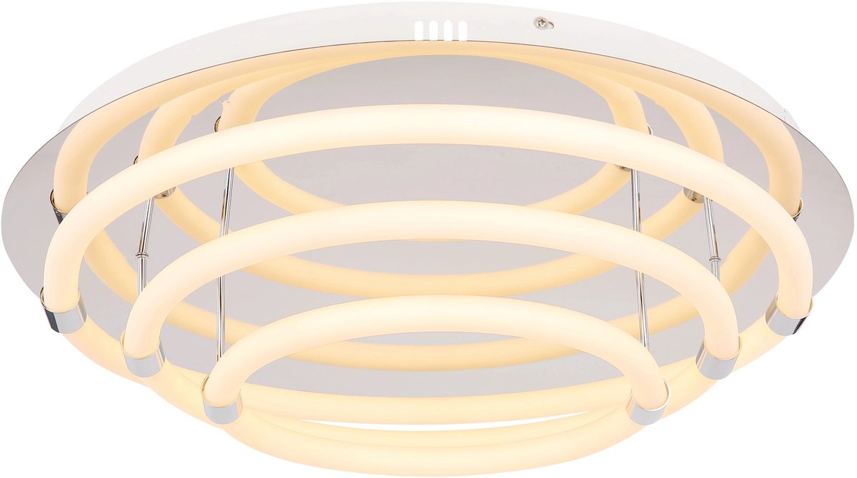 Globo plafonniere - Epi - chroom - metaal - Ø 55cm - LED - 65001D2