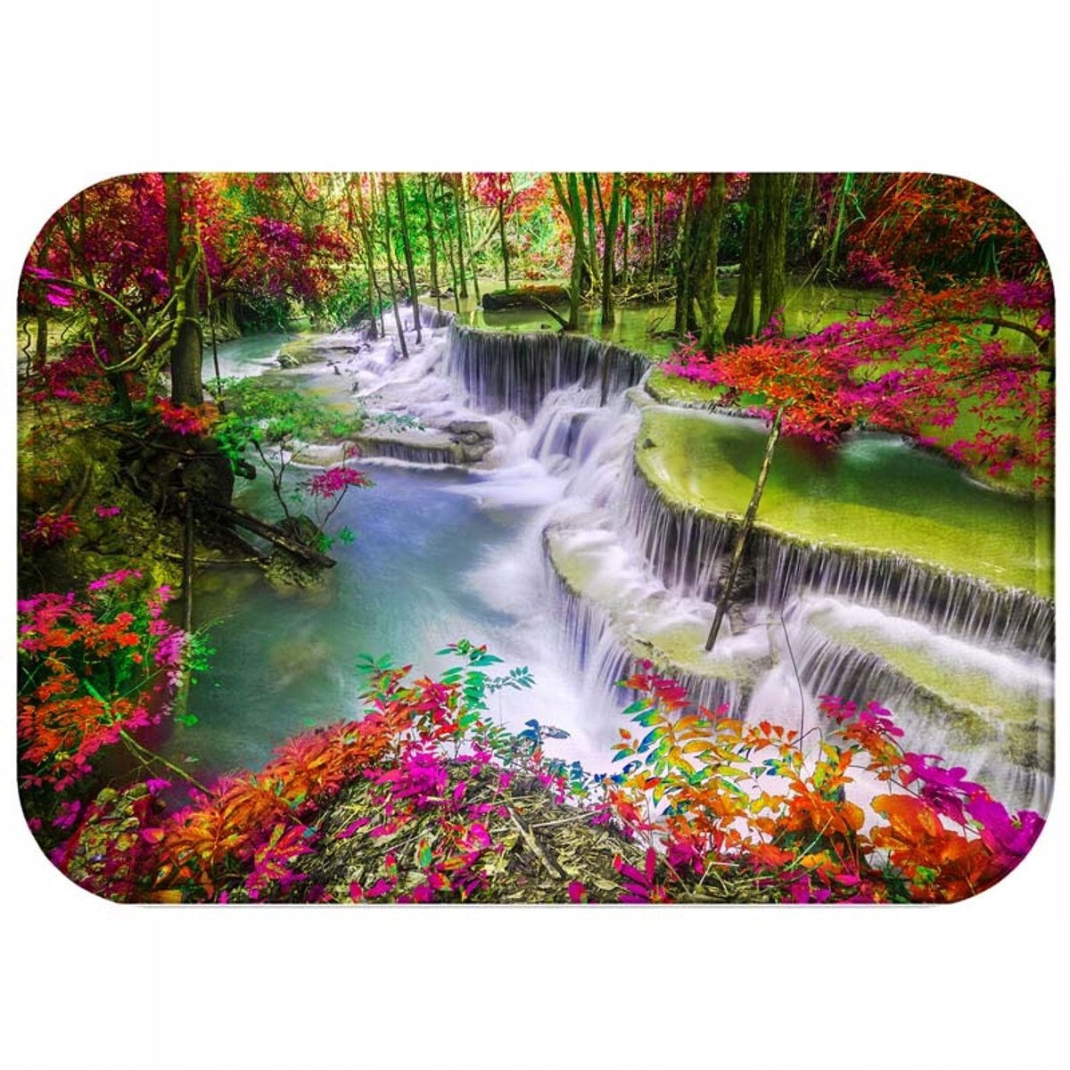 Zachte Antislip Badkamermat 60x40 cm - Stijlvol & Sneldrogend