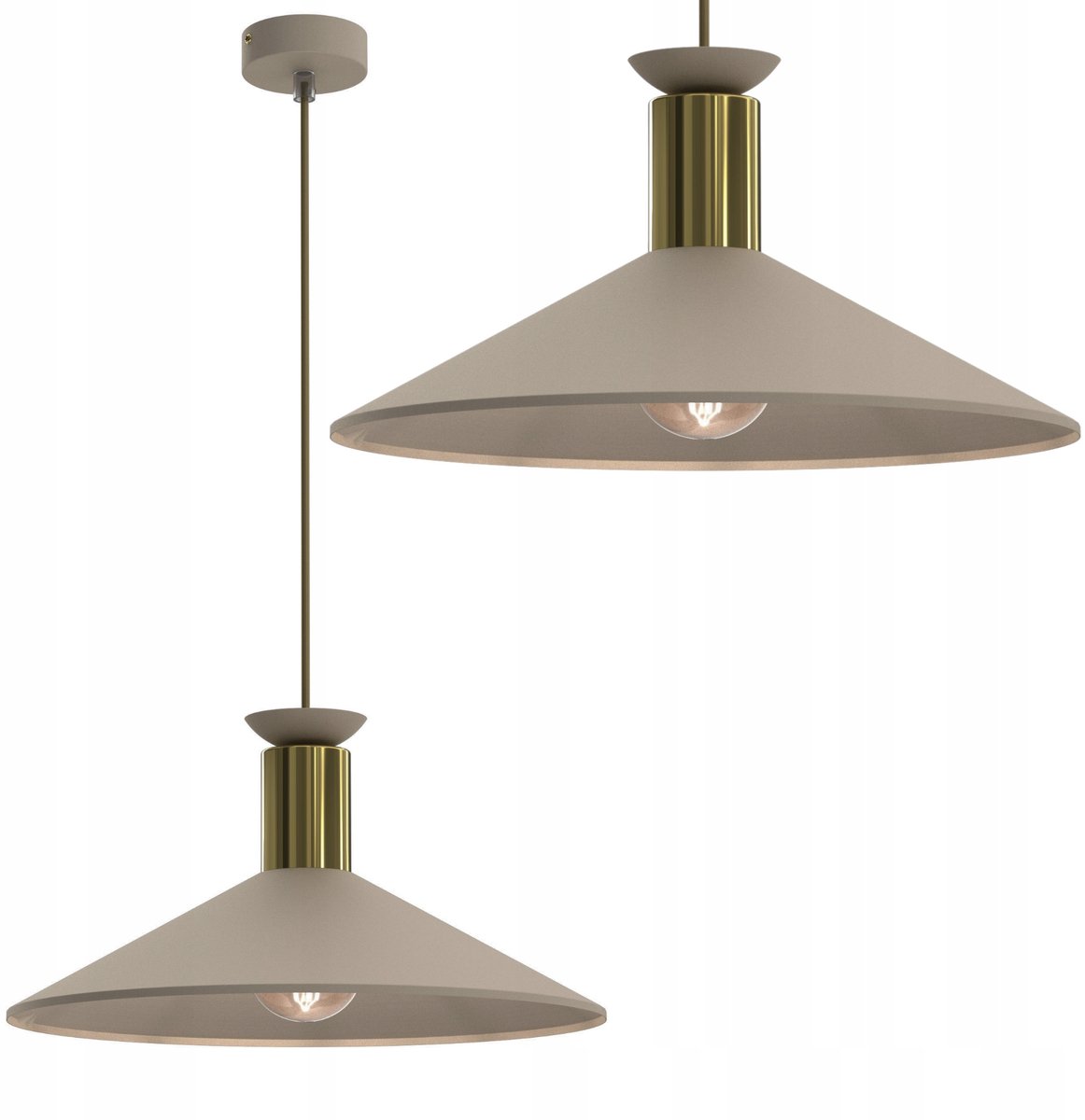 Goede Metalen Hanglamp E27 - de Duurzame Stijlvol