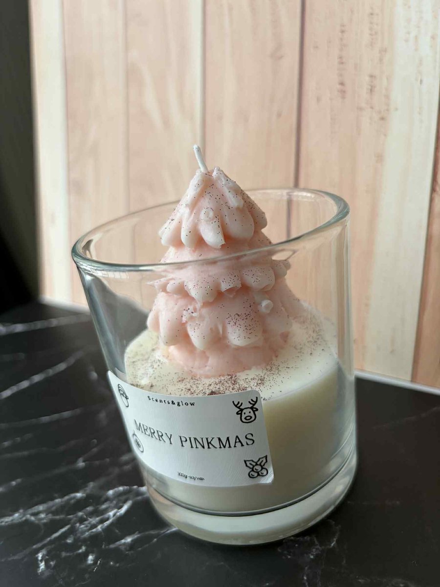 Merry Pinkmas Candle
