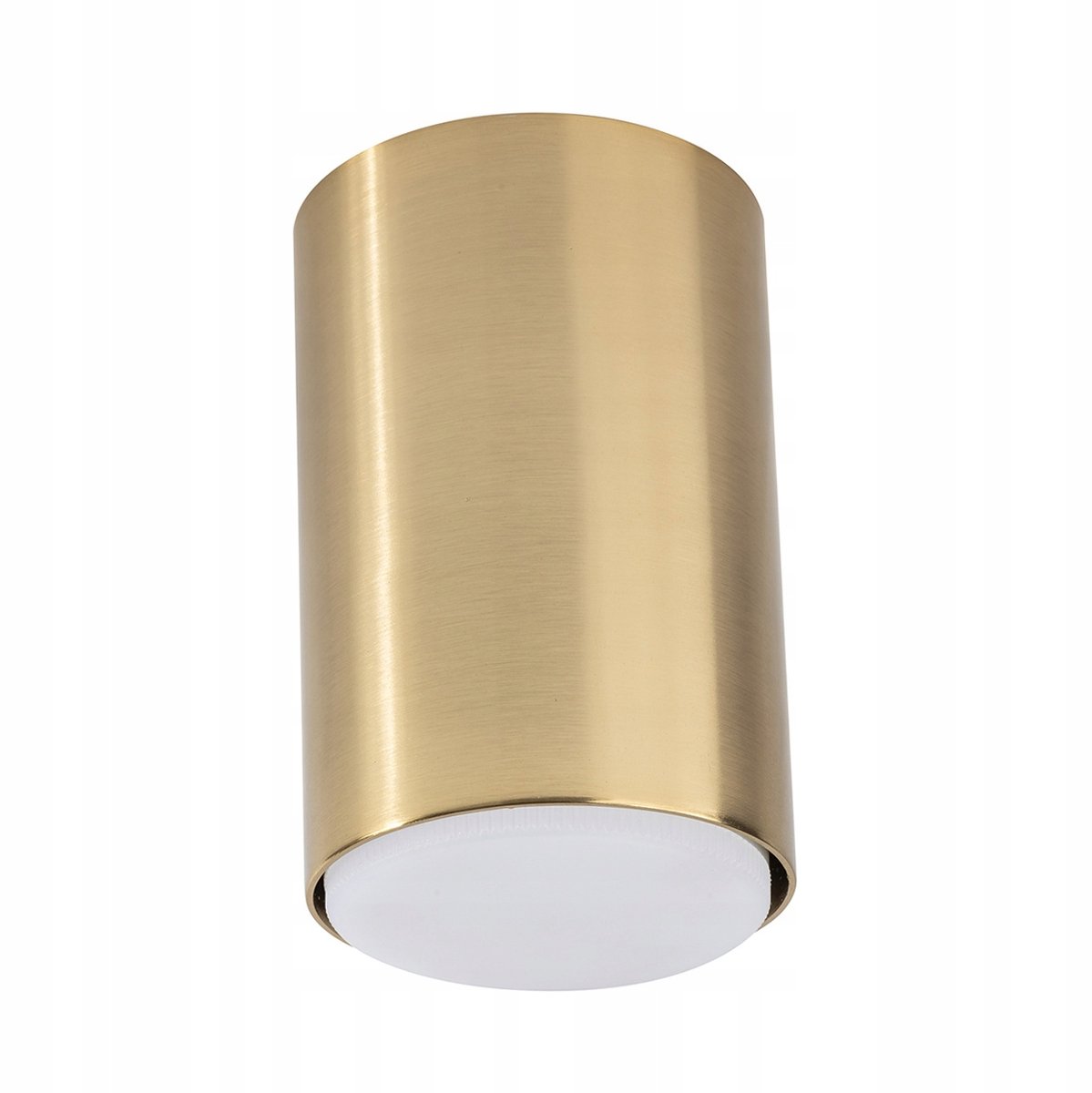 Sigma TUBO L Plafond Lamp Goud Geborsteld Staal