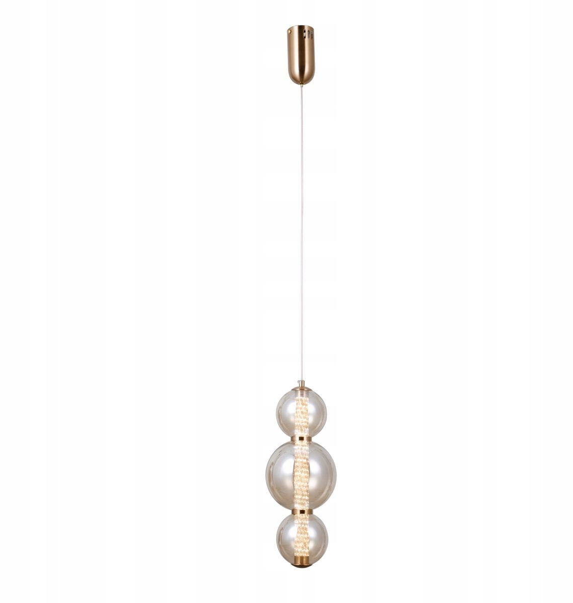 Italux Butero LED Hanglamp 12W Amber Glasbol Keuken Eiland