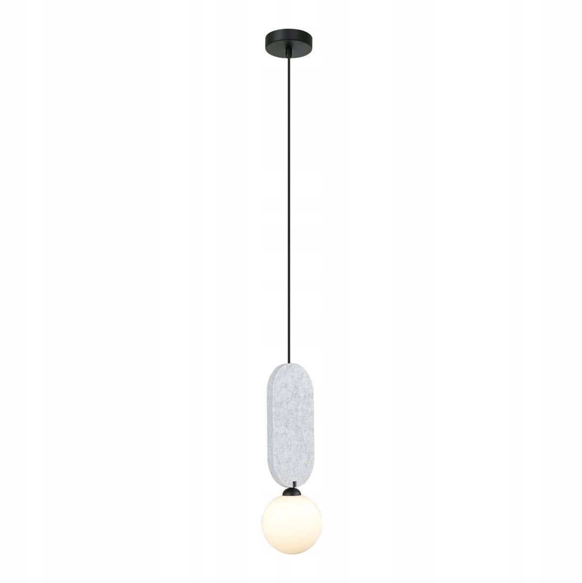 LORENZO Hanglamp PND-59815-1-LGR - Modern Grijs