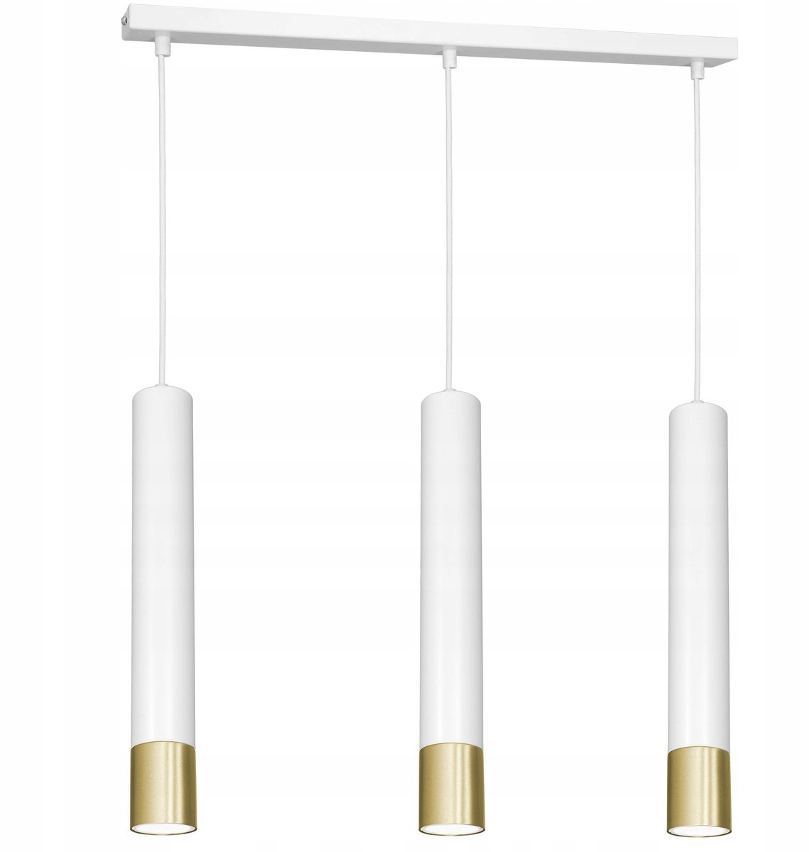 NEST Plafondlamp Wit Goud 3xGU10 Modern Zonder Lampen