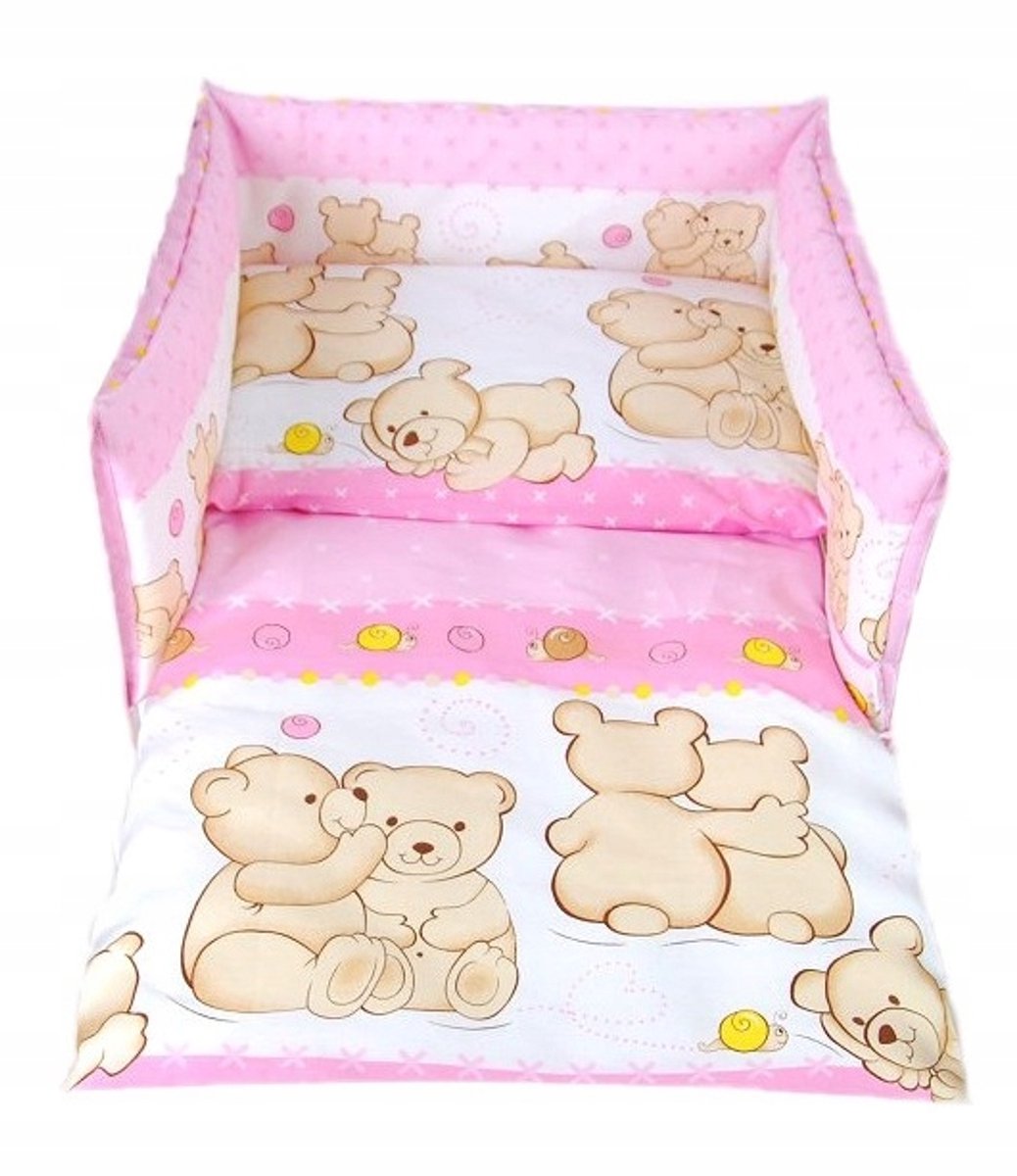 BabyLux 3-delige Kinderbedikant bedset 100x135 cm