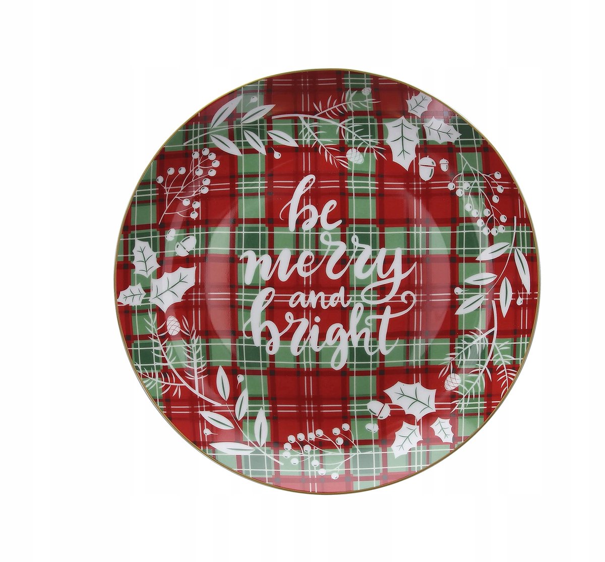 Tognana Be Merry and Bright Serveerschaal 30 cm - Kerst