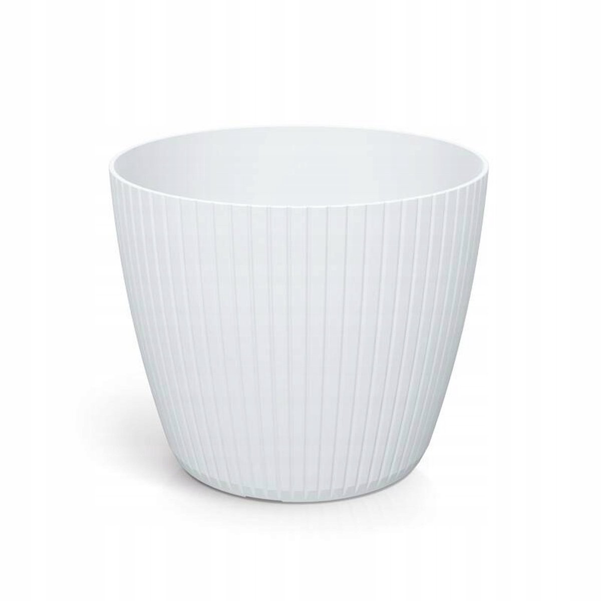 Lamia DLAM180 Ronde Pot - Wit - 17,8cm