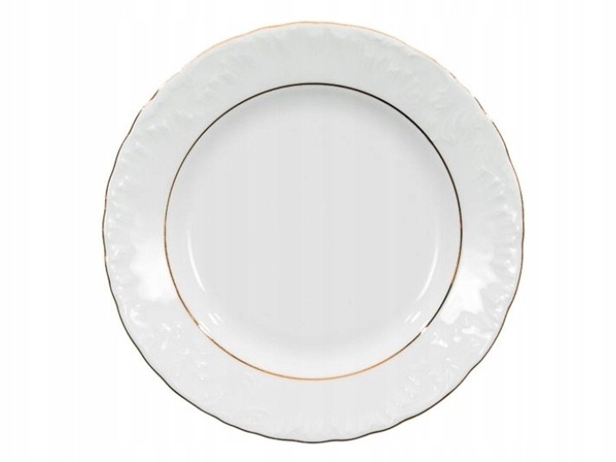 Ćmielów Rococo 3604 Dessertbord 19 cm - Handgemerkt Porselein