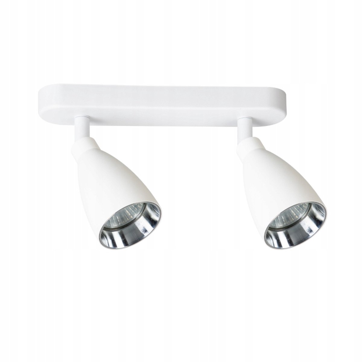 Licht Prestige Campana 2 Spots Wit LED GU10 - Loft & Art Deco