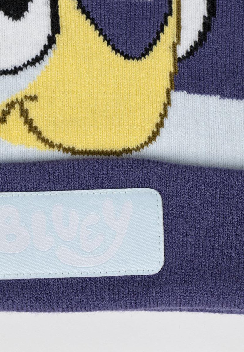 Gebreide muts Bluey