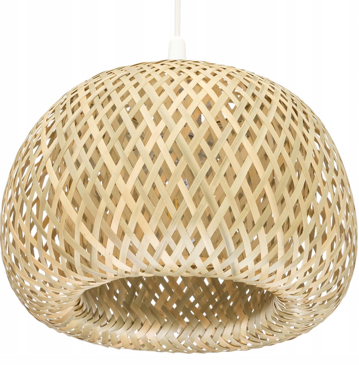 BOHO Bamboe Hanglamp 30cm - Natuurlijk en Sfeervol