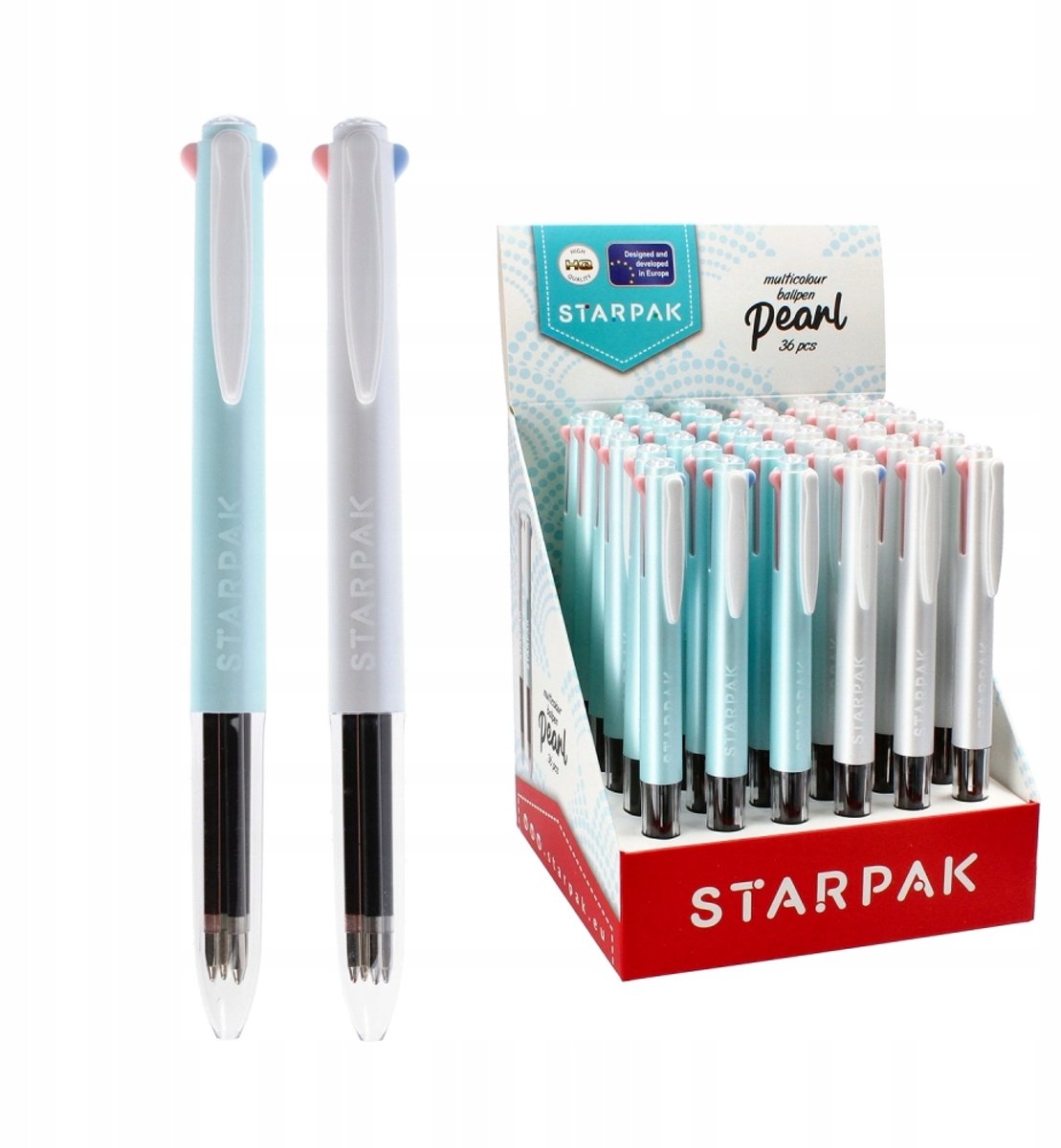 Starpak Pastel Kleurpotlood 4 Kleuren 0.7mm