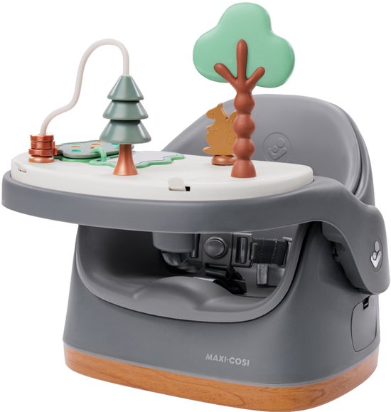 Maxi-Cosi Jay Plus - 3-in-1 Eetstoel en vloerzitje - Elegance Graphite - Vanaf 6 maanden tot ca. 3 jaar