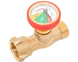 Rothenberger Gasfleszekering Gas OFF - Noodstop en Vulindicator voor Propaangasfles - 100% propaan gas afsluiter – Geschikt voor Nederland en België