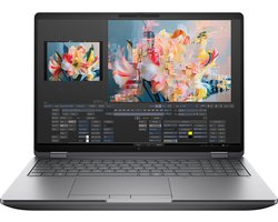 "HP ZBook Fury G1i 16 Intel Core Ultra 9 285HX Mobiel werkstation 40,6 cm (16"") WUXGA 32 GB DDR5-SDRAM 1 TB SSD NVIDIA RTX PRO 2000 Blackwell Wi-Fi 7 (802.11be) Windows 11 Pro AI Workstation, AI PC Zilver"
