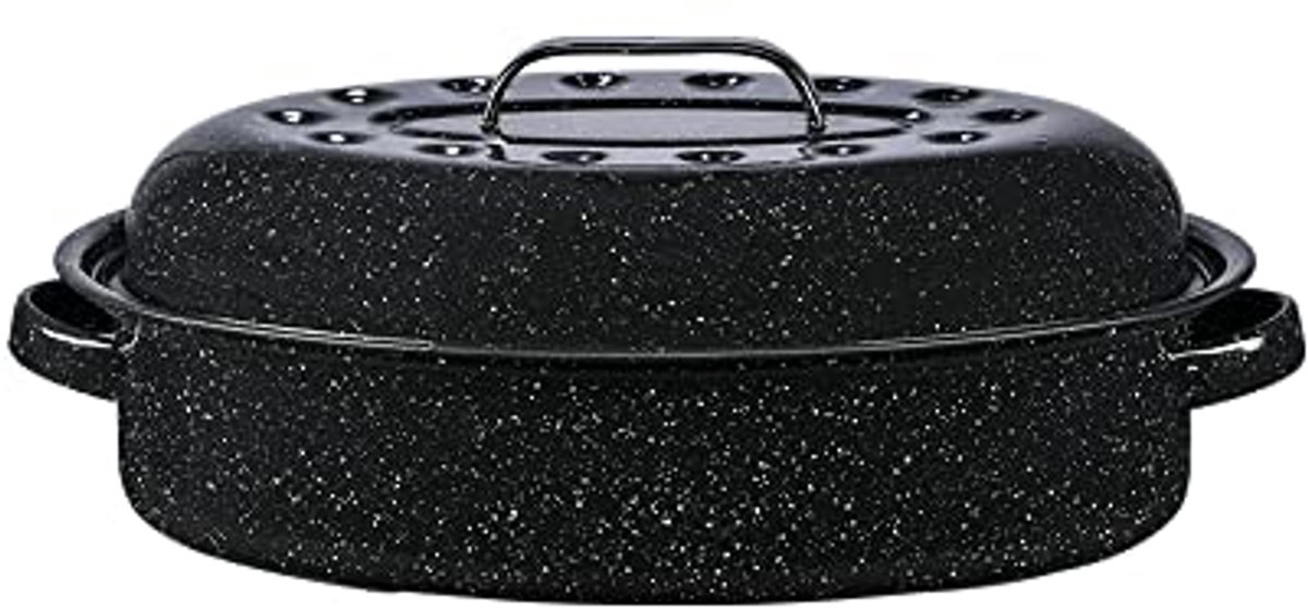 Ultralichte braadpan van koolstofstaal - 40 x 27 x 15 cm