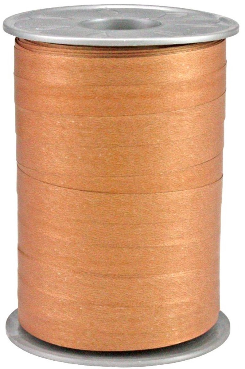 Krullint Paperlook Koper – Cadeaulint - 10mm