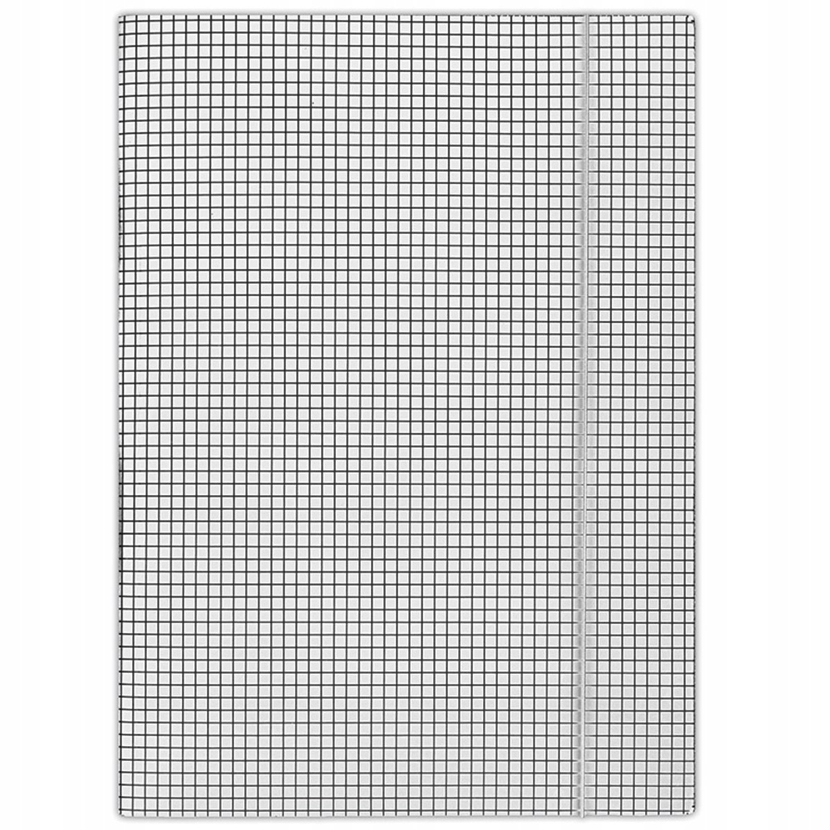 Donau map met elastiek A4 400 g/m² wit geruit - 3 kleppen