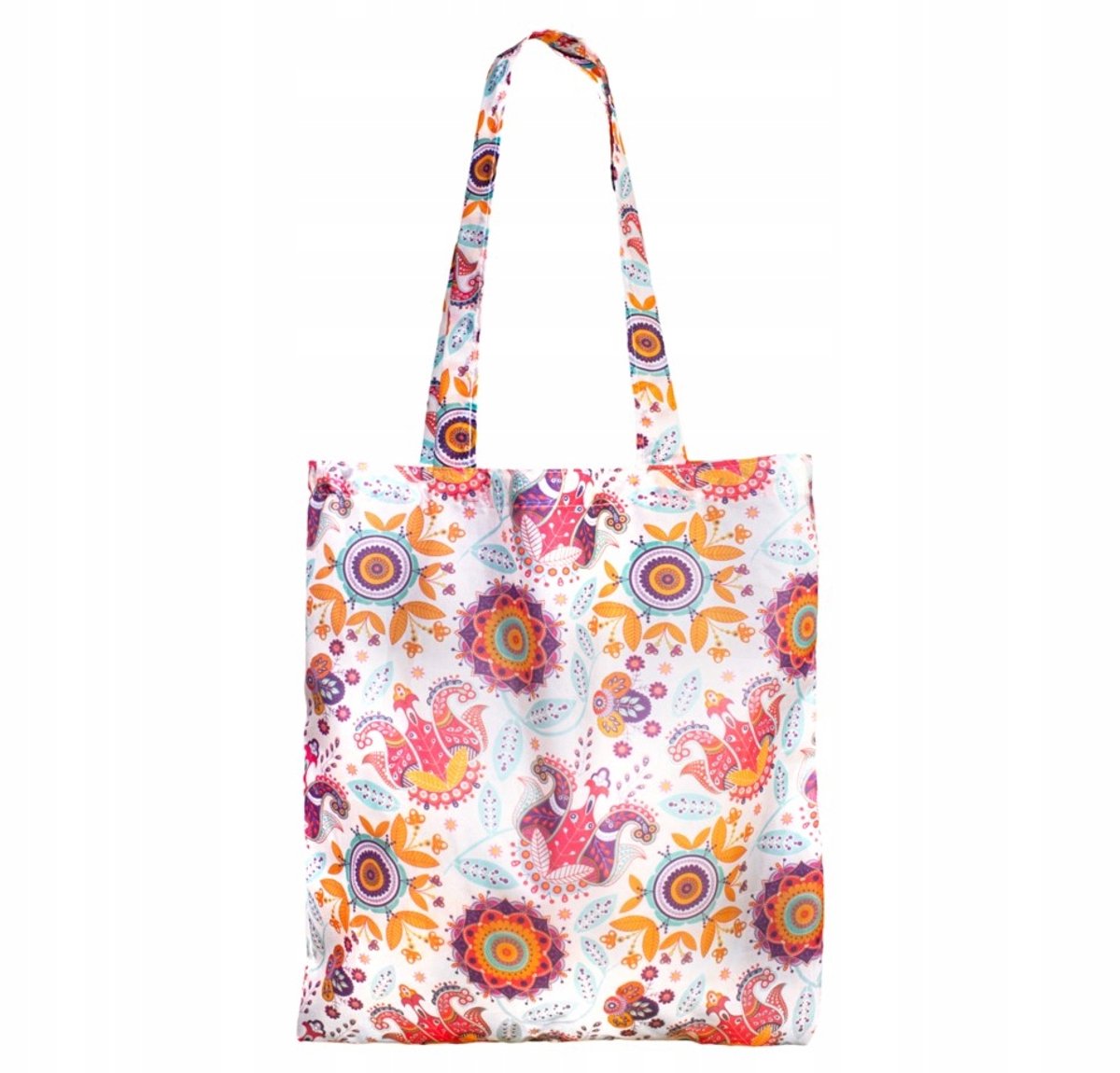 Multikleur Polyester Shopper Tas 38x42 cm - Duurzaam & Stijlvol