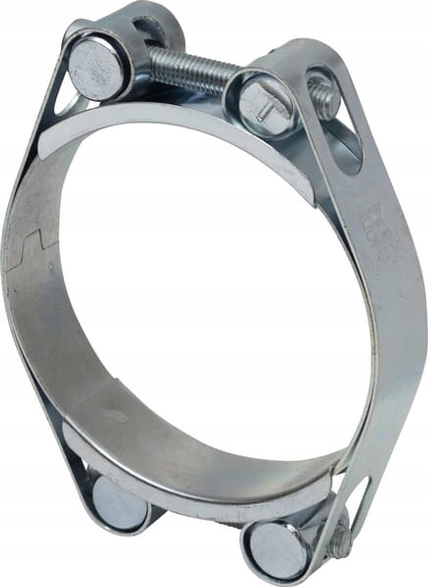 Dubbele Slangklem 85-95 mm DIN912 Gegalvaniseerd Staal