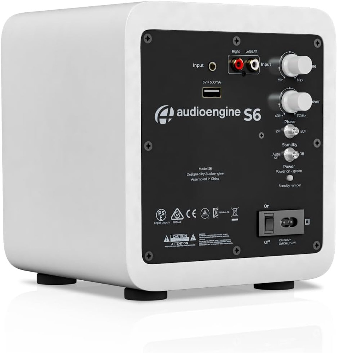 Compact actieve subwoofer met krachtige bas