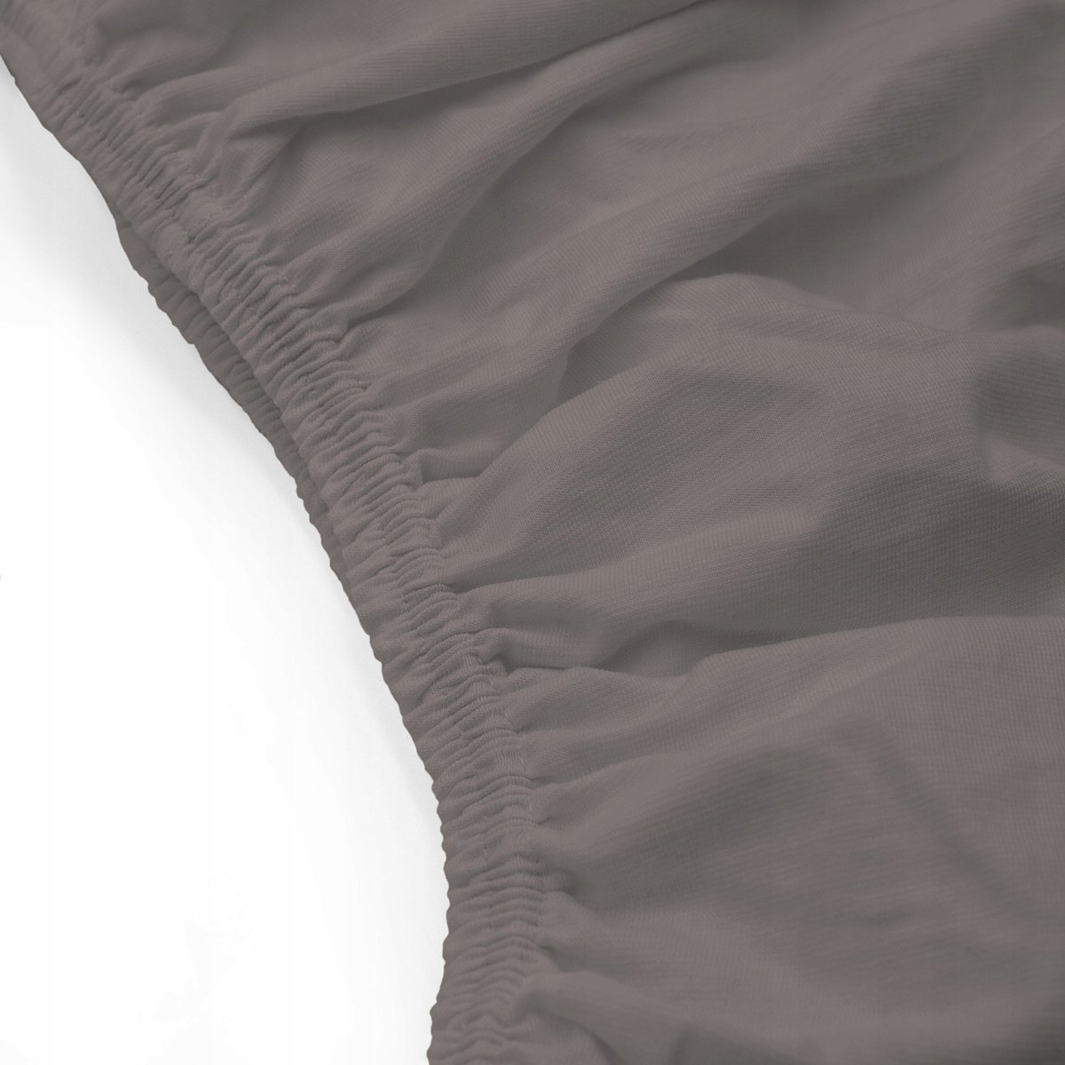 Jersey Hoeslaken met Elastan 200x220cm Antraciet