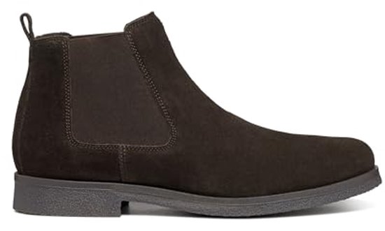 Geox Heren U Tiberio A enkellaars, koffie, 40 EU