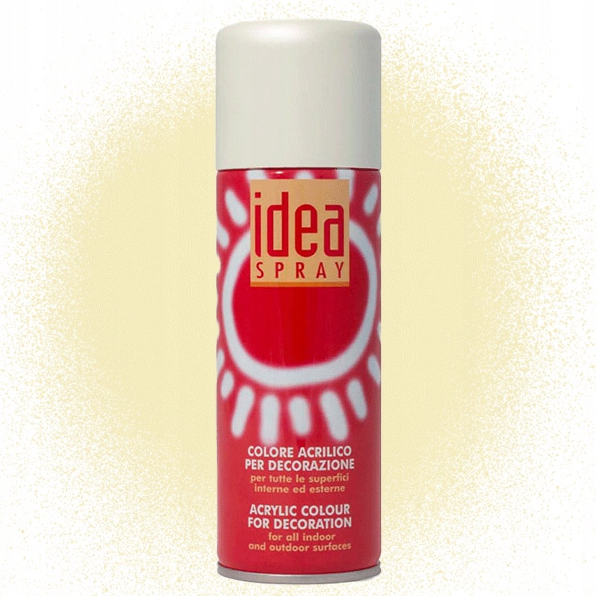 Idea Spray Acrylverf 200ml - Ivoorwit