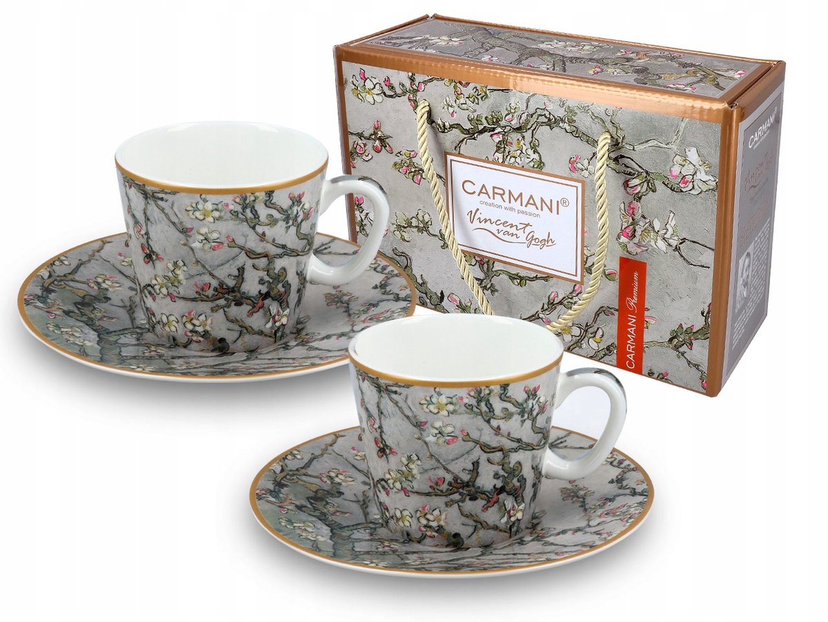 Van Gogh Amandelbloesem Espresso Kopjes (2 stuks)