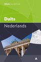 Prisma woordenboek Duits-Nederlands met op de achtergrond de Brandenburger Tor.