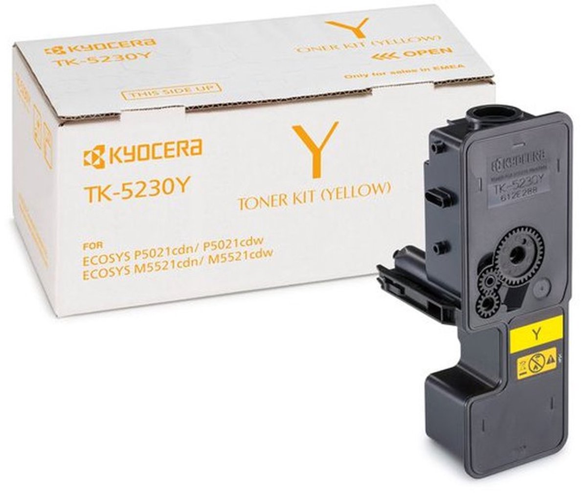 KYOCERA TK-5230 tonercartridge 1 stuk(s) Origineel Geel