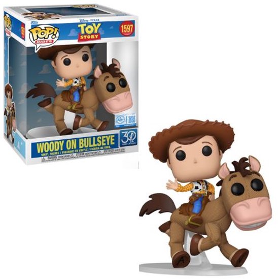 Funko Pop! Rides: Toy Story 30th Anniversary - Woody on Bullseye