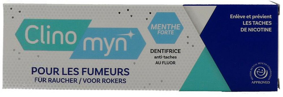 Clinomyn Rokerstandpasta - 4 x 75 ml - Voordeelverpakking