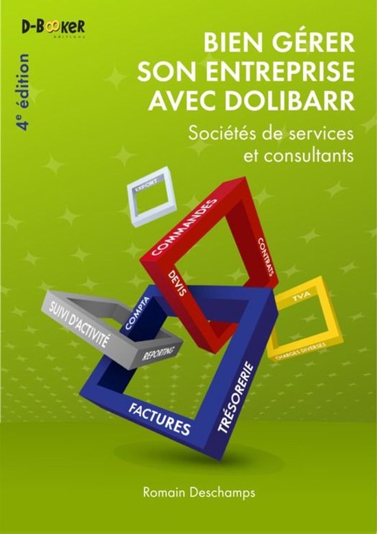Bien gérer son entreprise avec Dolibarr (Sociétés de serv ... - cover