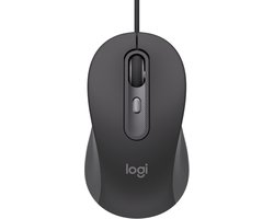 Logitech 910-007511 Muis Kabelgebonden Optisch Grafiet 4 Toetsen