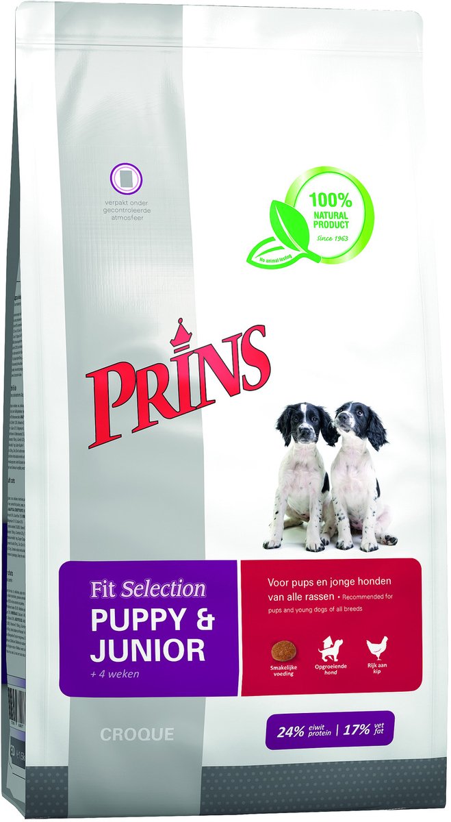 Prins Fit Selection Puppy & Junior - Hondenvoer - 2 kg