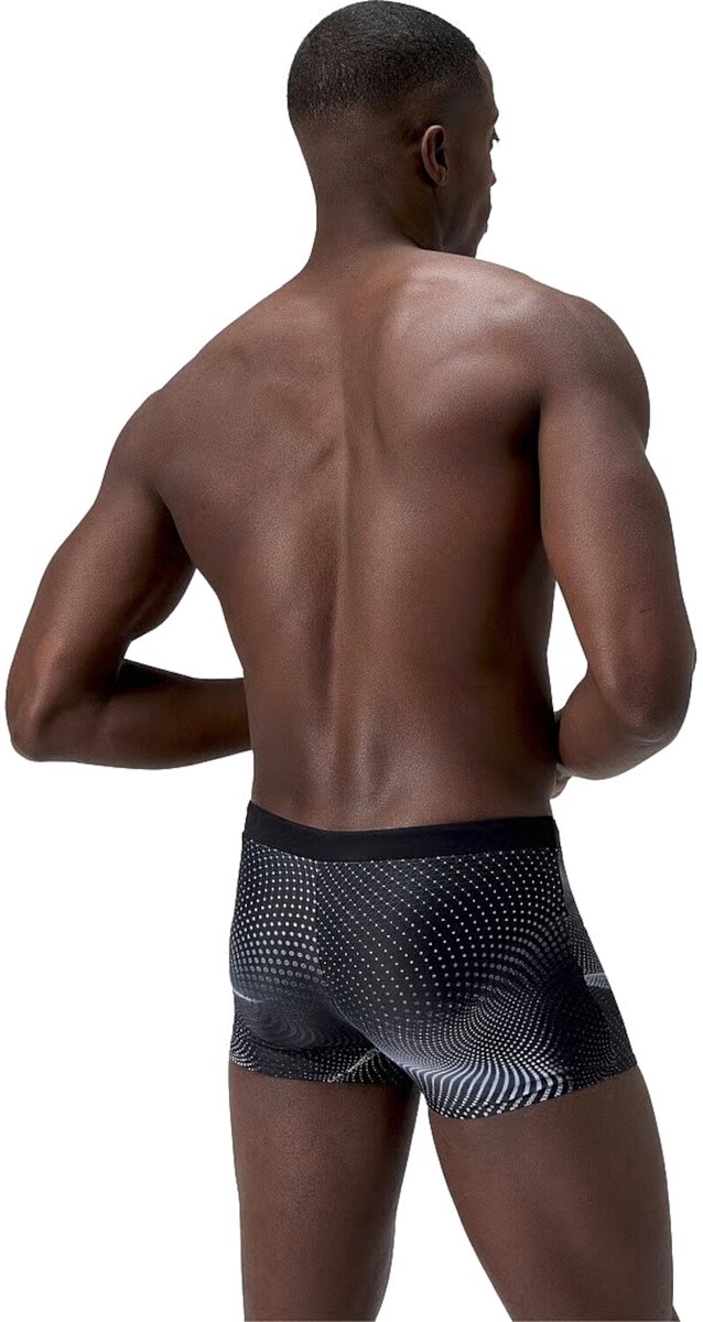 SPEEDO - eco valmilton dot mesh aqsh bla/gre - Zwembroek middel heren - Zwart — afbeelding 6
