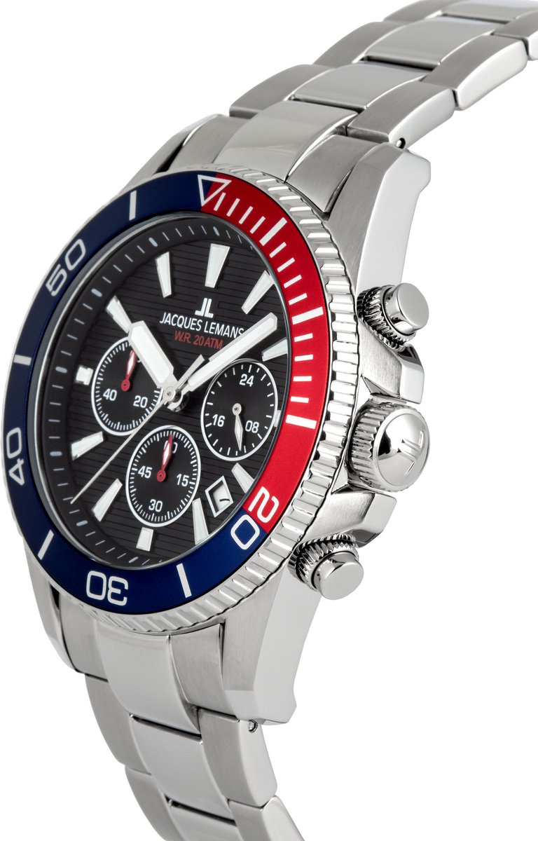 Chronograaf Liverpool Diver Black