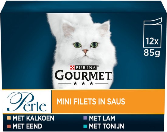 Gourmet Perle Mini Filets in Saus Mix 12 x 85 gr